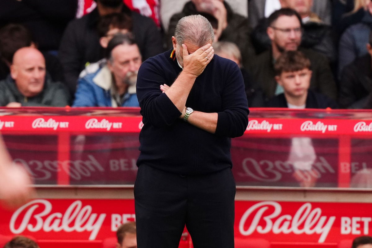 <i>Mike Egerton/Getty Images via CNN Newsource</i><br/>Ange Postecoglou failed to win any of his eight games in charge of Nottingham Forest.