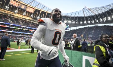 Jonathon Cooper had a key late sack to help the Denver Broncos beat the New York Jets at the Tottenham Hotspur Stadium.