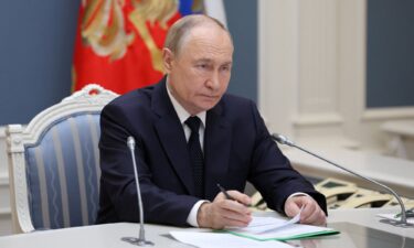 Putin inspected the drill as the Supreme Commander-in-Chief of the Armed Forces of the Russian Federation.