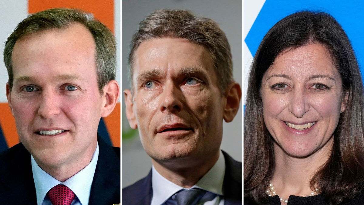 Then-Rep. Ben McAdams is interviewed over Zoom with his family