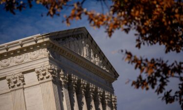 The Supreme Court is seen here on November 5 in Washington