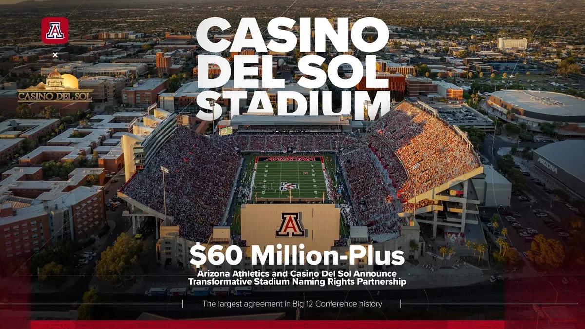 University of Arizona to undergo change to stadium name
