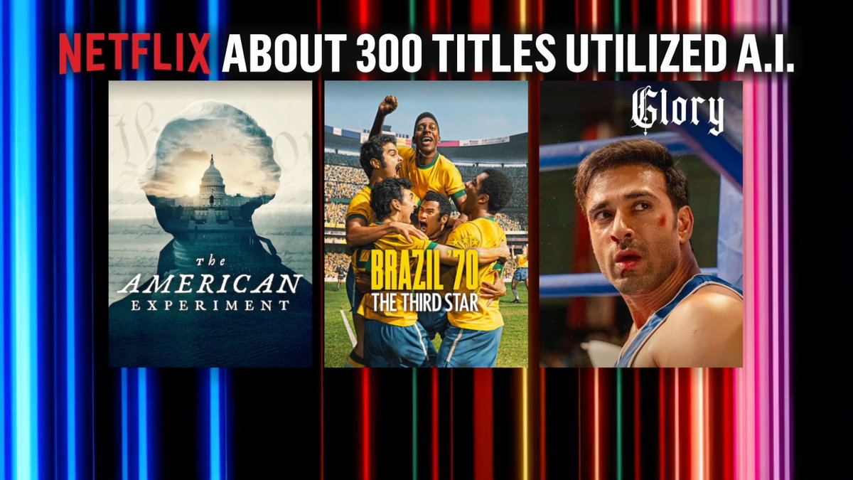 Netflix says about 300 films have utilized AI — GLOBAL — Aslikannih